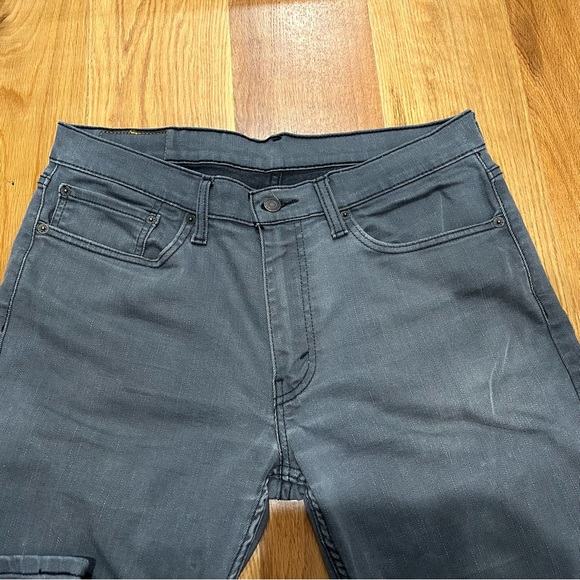 Levi’s men’s 511 grey stretch skinny jeans W 34 L 32 - Picture 3 of 9